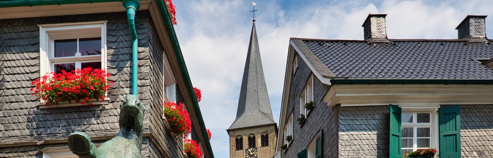 Die Altstadt von Ratingen