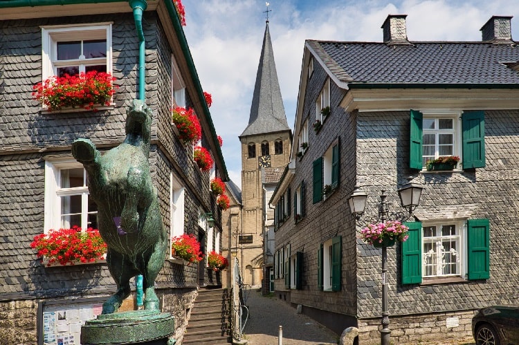 Die Altstadt von Ratingen