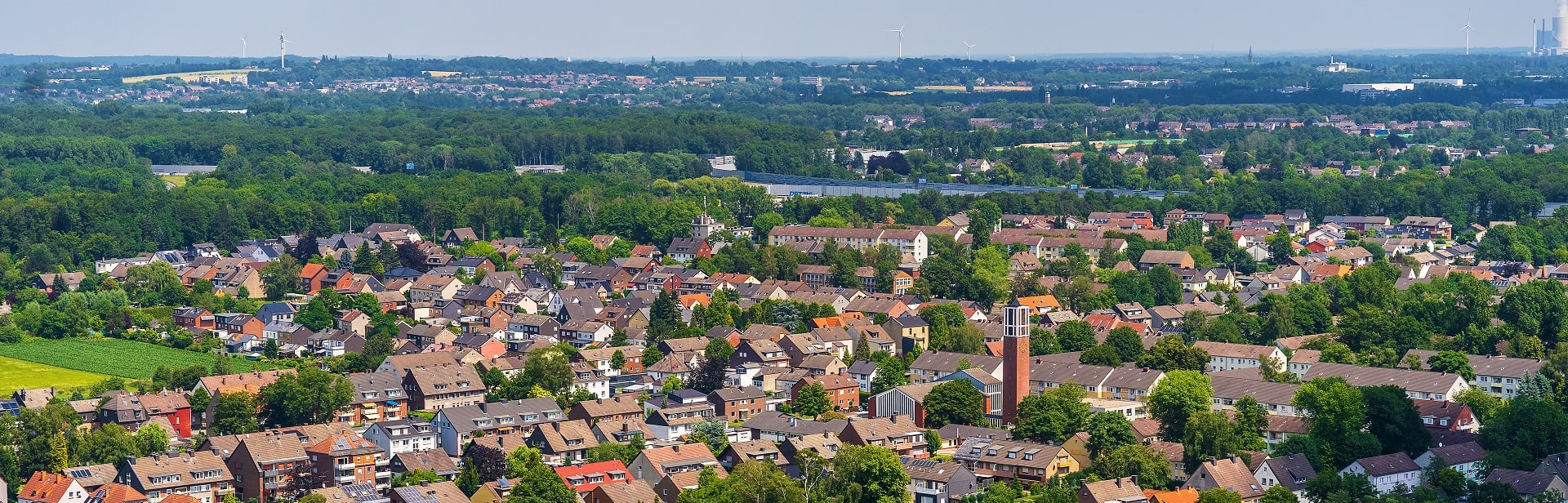 Ein Ausblick auf Recklinghausen.