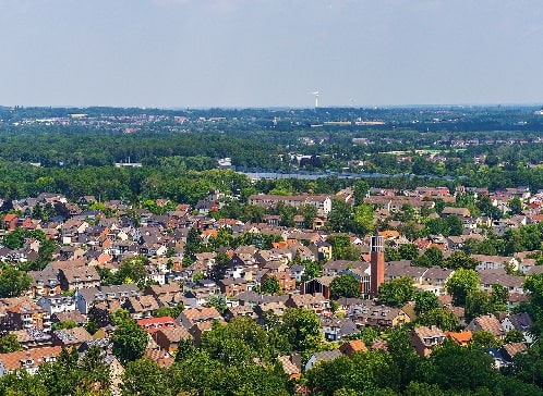 Ein Ausblick auf Recklinghausen.