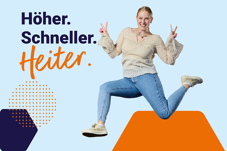 höher schneller heiter, mädchen  mobil