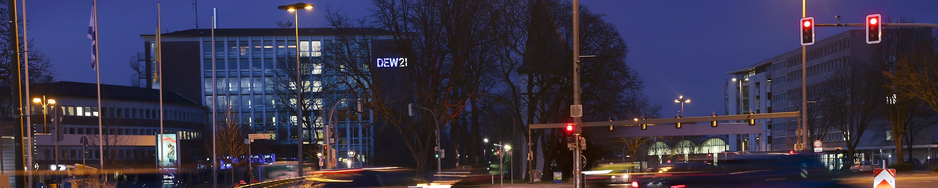 Dortmunder Stadt bei Nacht 