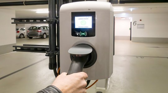 Wallbox wallbox in tiefgarage